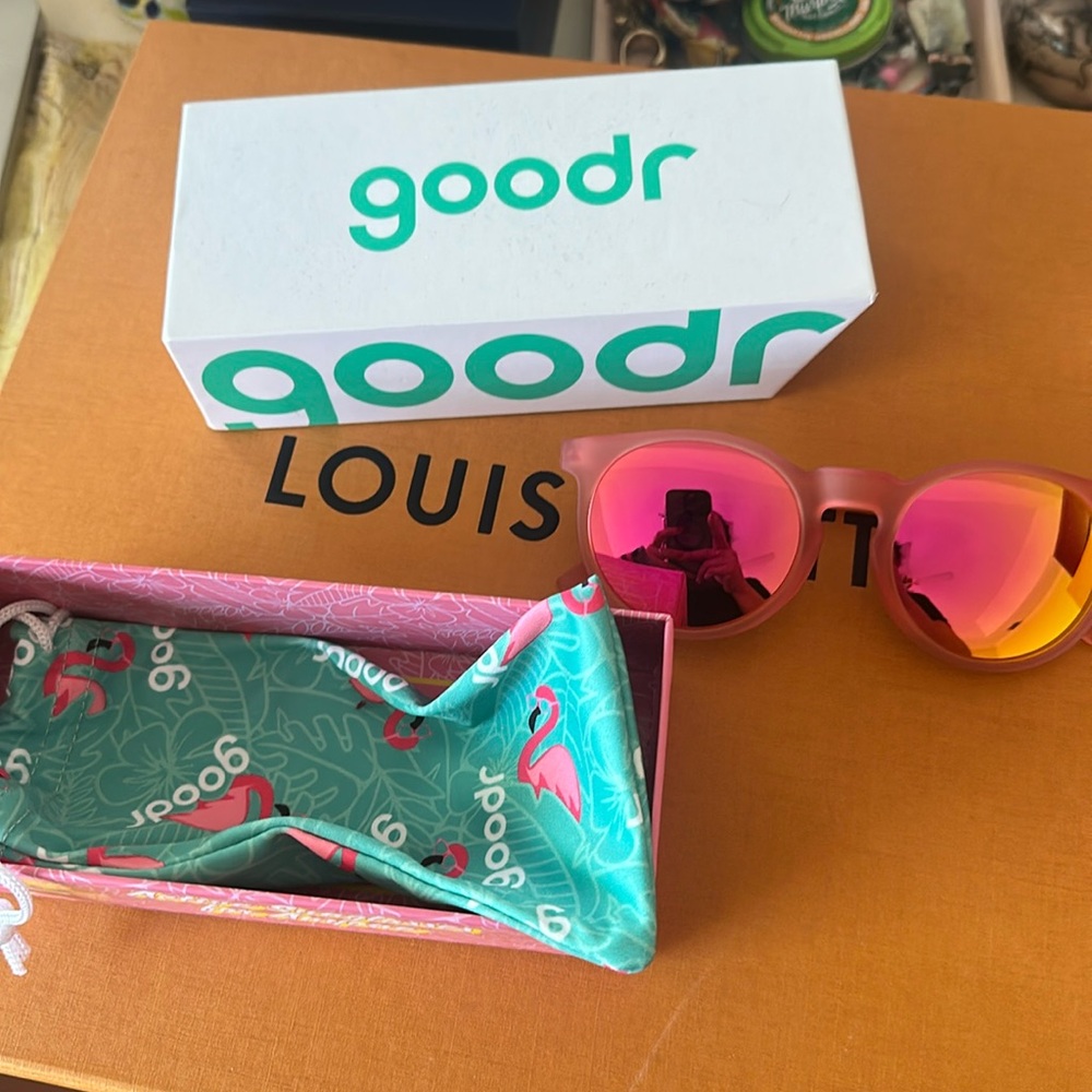 Goodr pink sunglasses